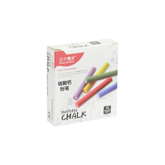 CAJA DE TIZA COLORES 10 UNIDADES EN CAJA LH-4500