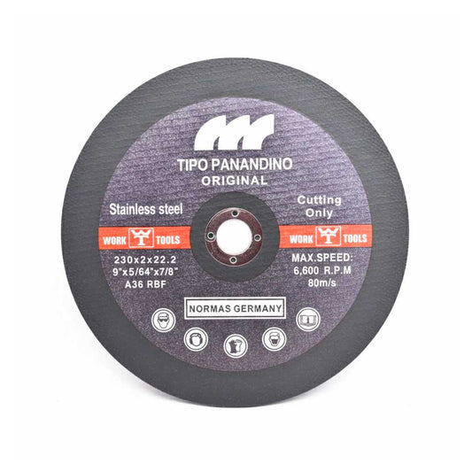 DISCO CORTE METAL 9″ 2MM PANANDINO