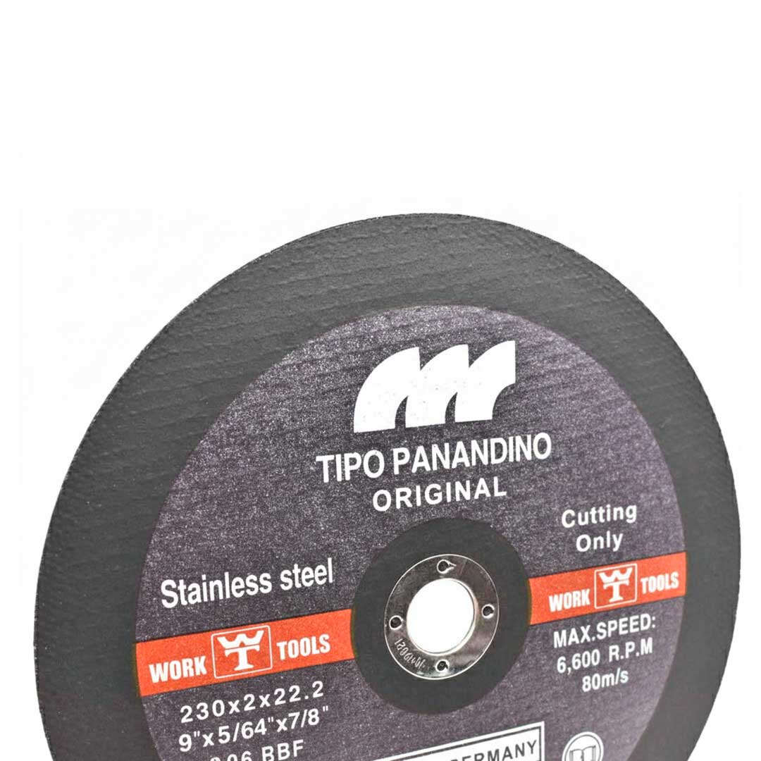 DISCO CORTE METAL 9″ 2MM PANANDINO