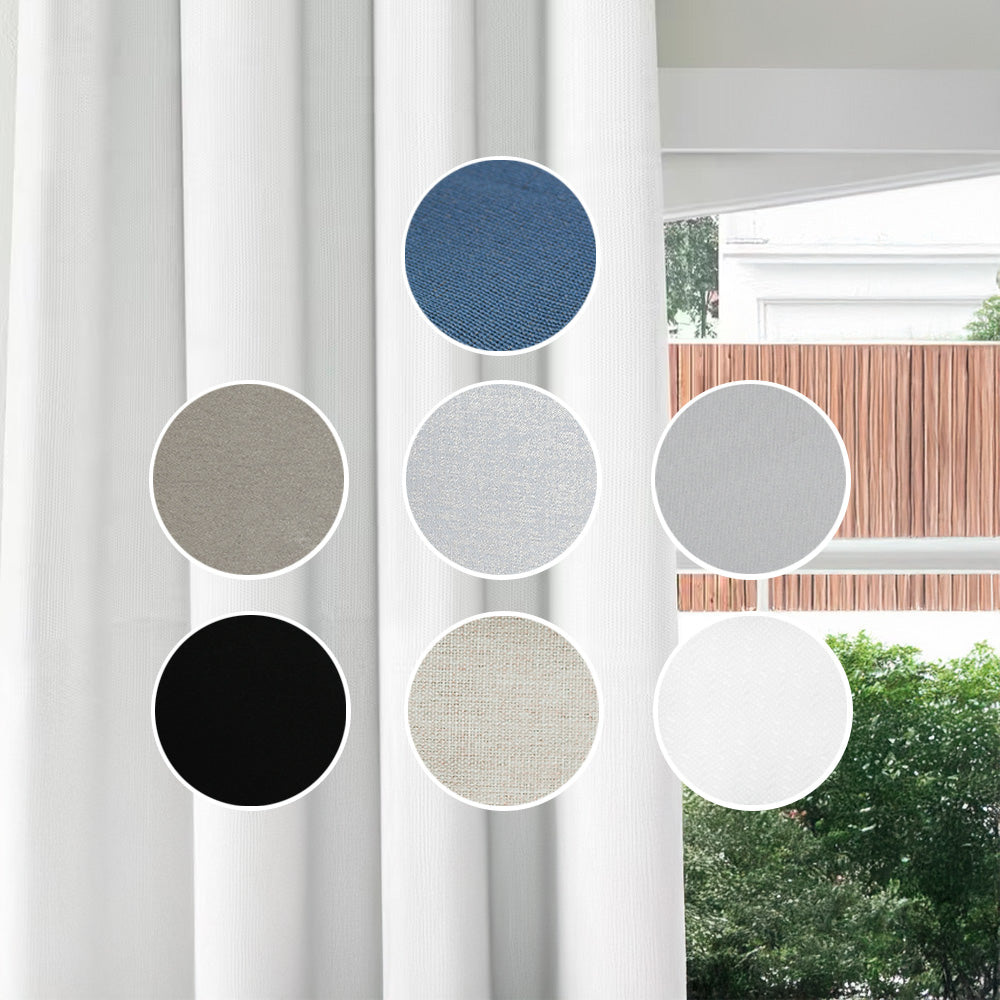 CORTINA EN TELA 140X220CM CON ARO LH-4937