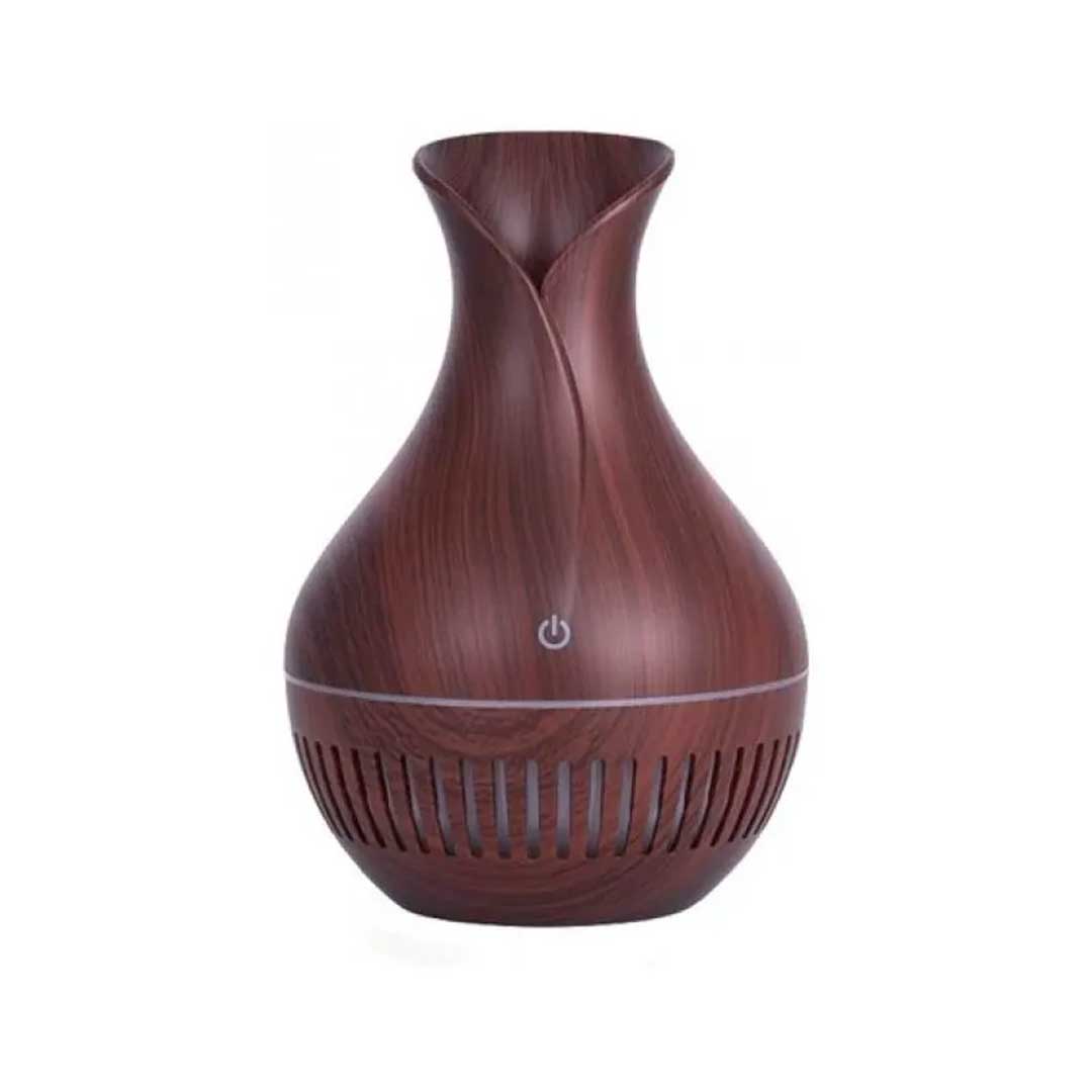DIFUSOR HUMIDIFICADOR CON LUZ LED MADERA LH-4672
