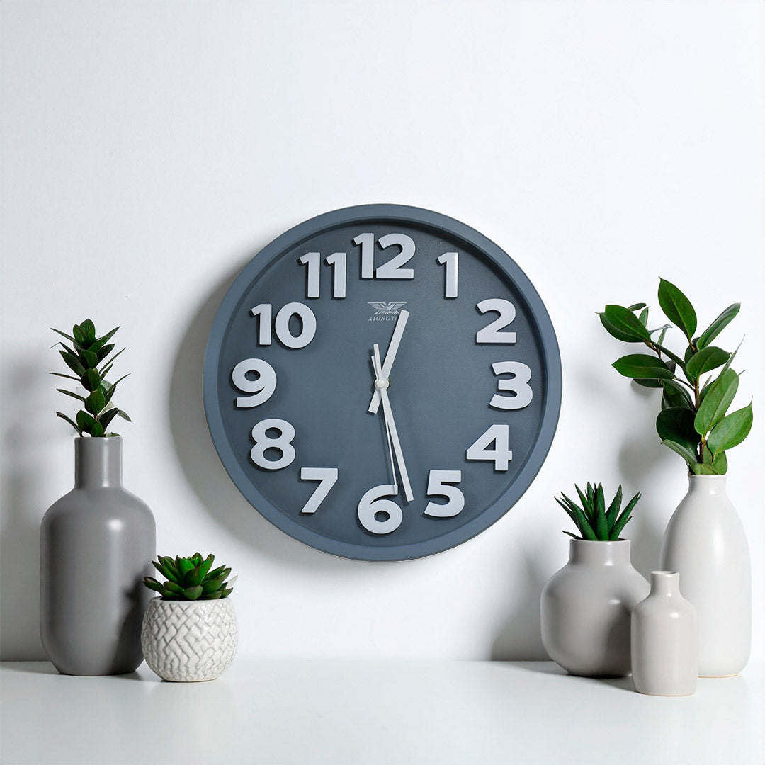 RELOJ REDONDO DIAMETRO 29,5CM LH-4845