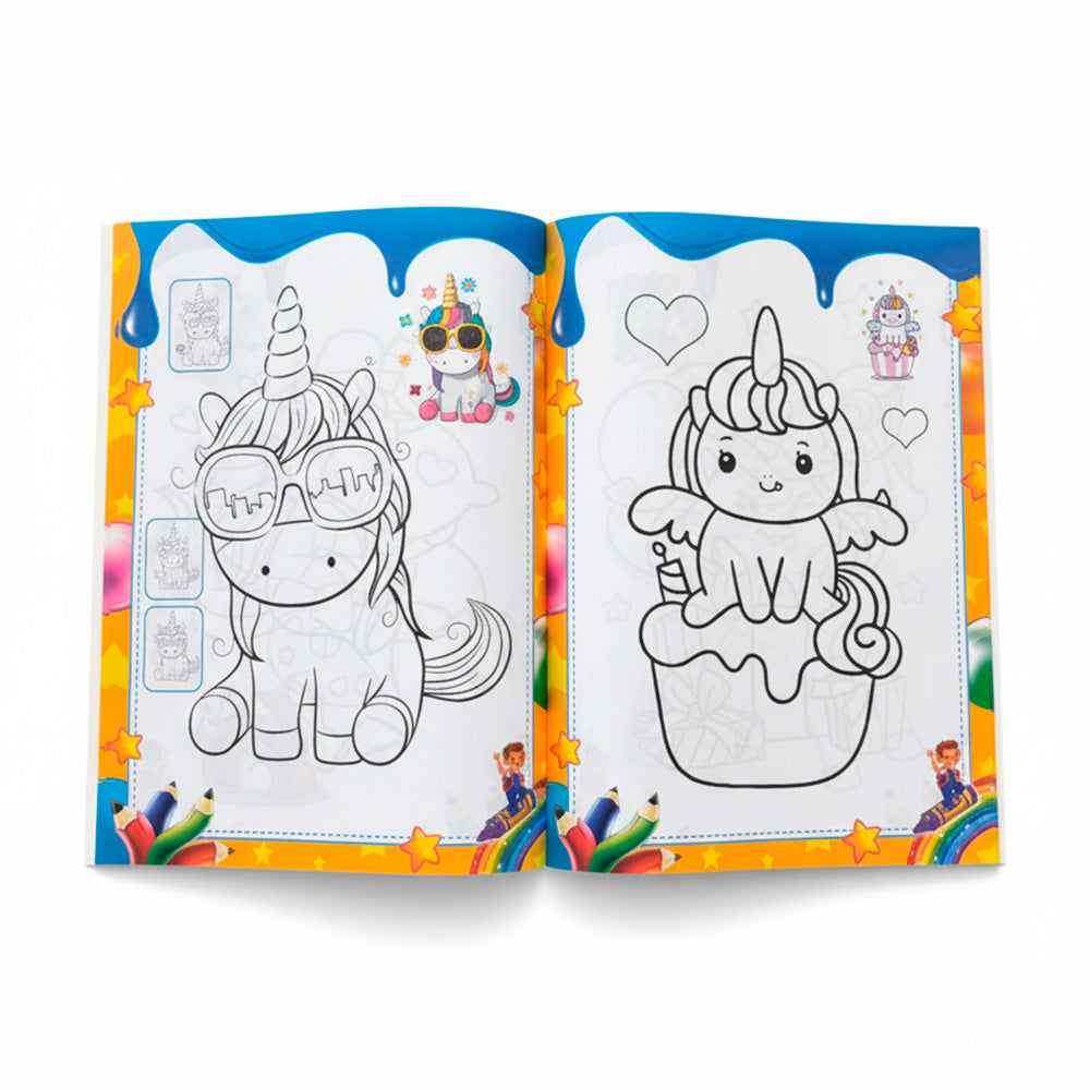 LIBRO PARA COLOREAR ANIMALES LH-4503