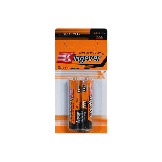 PILA AAA KINGEVER 2UNID EN BLISTER NARANJA LH-4834