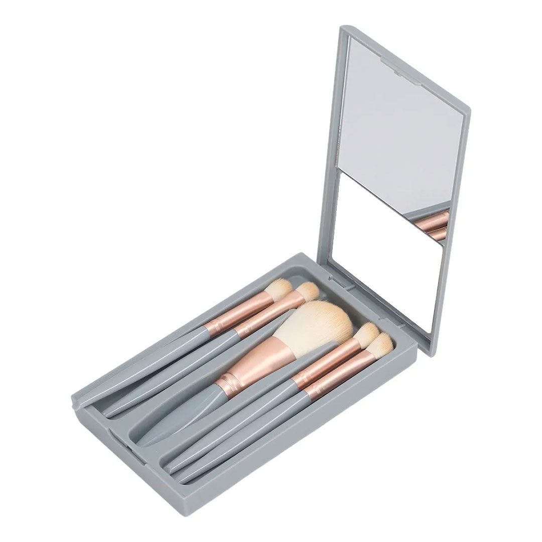 SET DE BROCHAS DE MAQUILLAJE EN ESTUCHE LH-4888