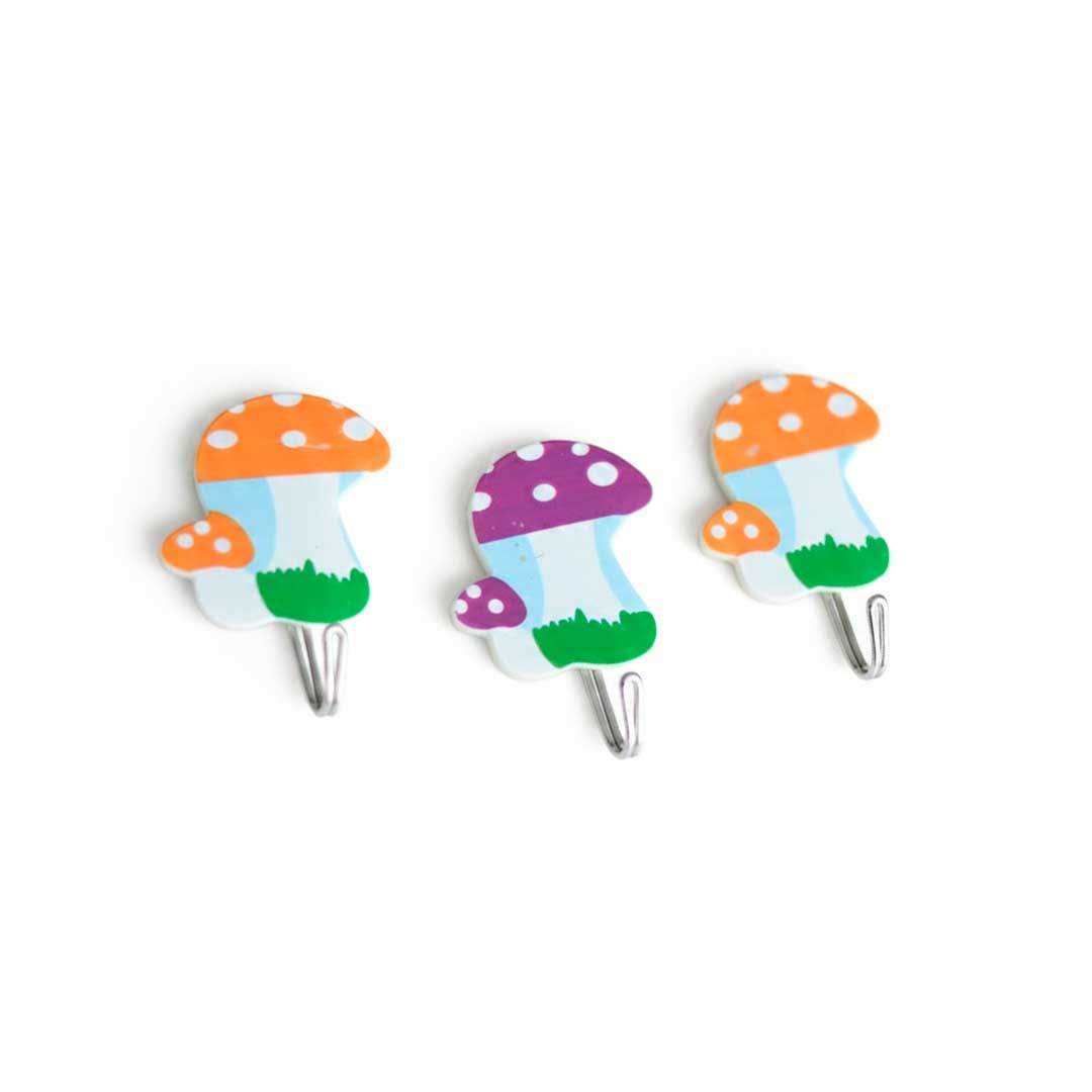 COLGADOR ADHESIVO FORMA DE FRUTAS 3PZ YL-91562