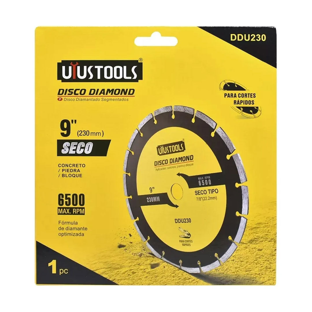 DISCO DIAMANTE ULTRA FINO 230MM UYUSTOOLS DDT230
