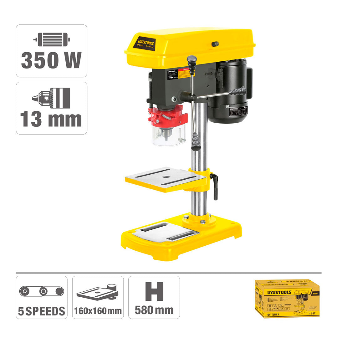 TALADRO DE BANCO 13MM/350W UY-TLB13