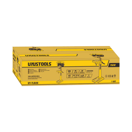 TALADRO DE BANCO 20MM/750W UY-TLB20
