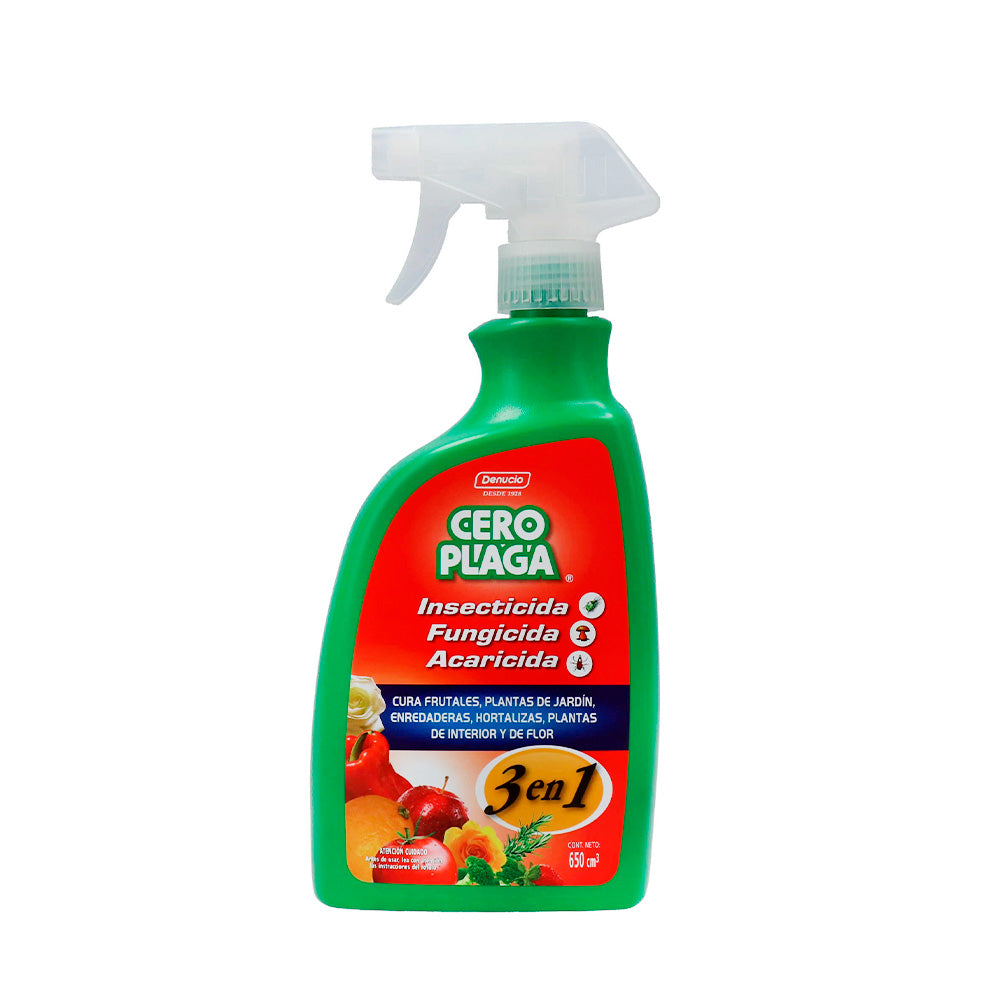 INSECTICIDA 3 EN 1 650 CC CERO PLAGA
