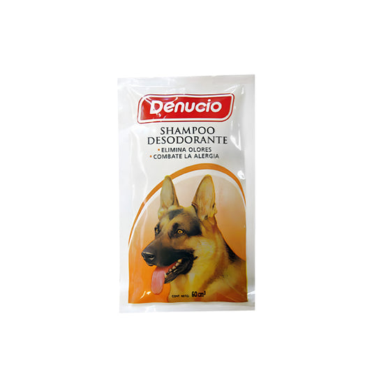 SHAMPOO DESODORANTE SACHET 60 CC DENUCIO