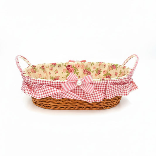 CANASTA C/TELA ESTAMPADOS VARIOS 7CM 198-2-D