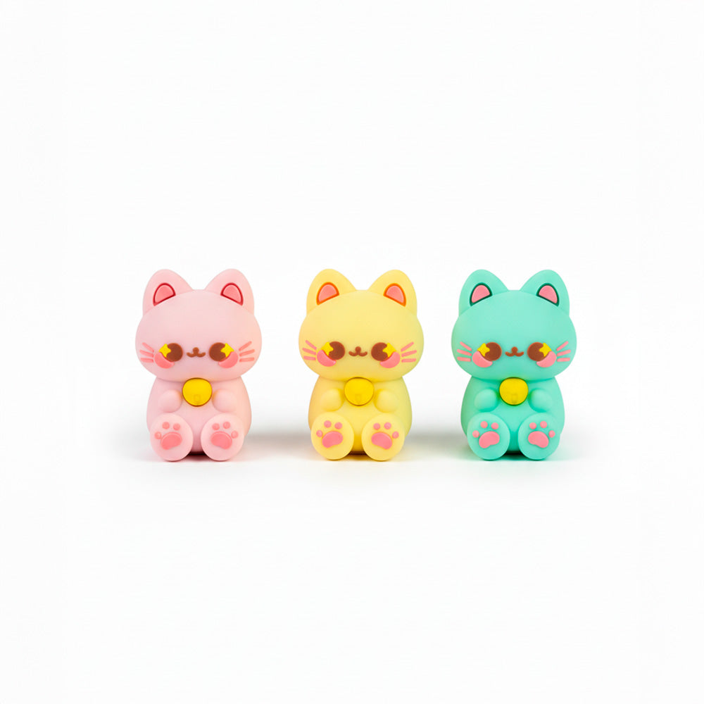 SACAPUNTAS GATITO COLORES VARIOS YL-70561