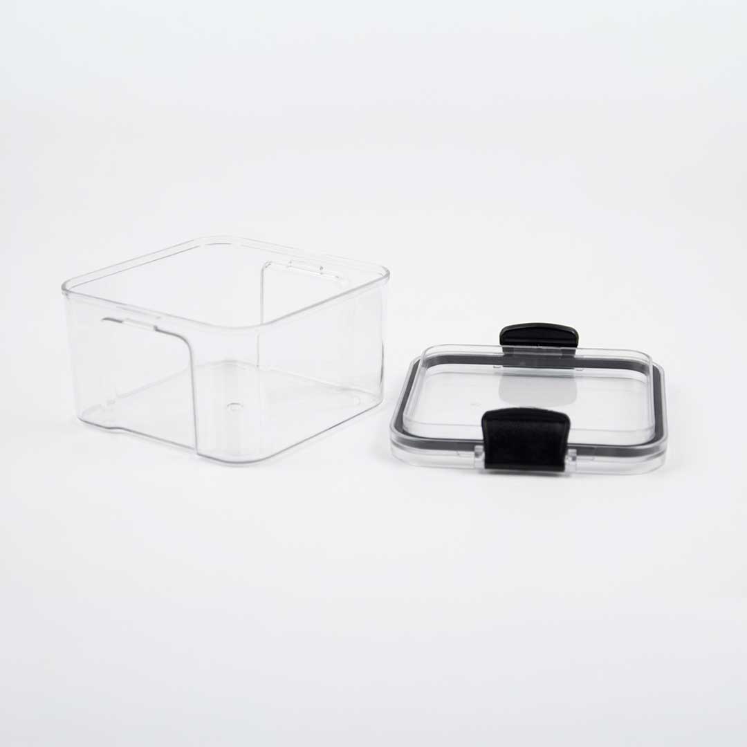 RECIPIENTE TRANSPARENTE C/TAPA CHICO FT-9029