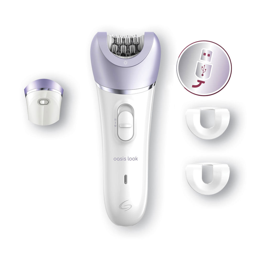 DEPILADORA GA.MA OASIS LOOK CORDLESS USB WETYDRY