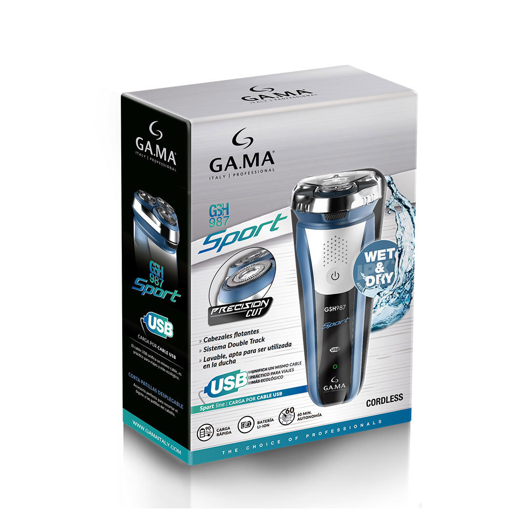 AFEITADORA GA.MA GSH987 WET-DRY – MS 220V