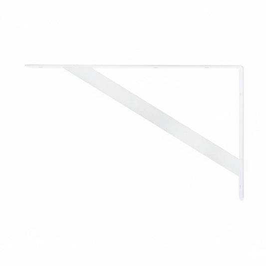 SOPORTE METALICO BLANCO 30X19 CM P/ESTANTE LH-2940