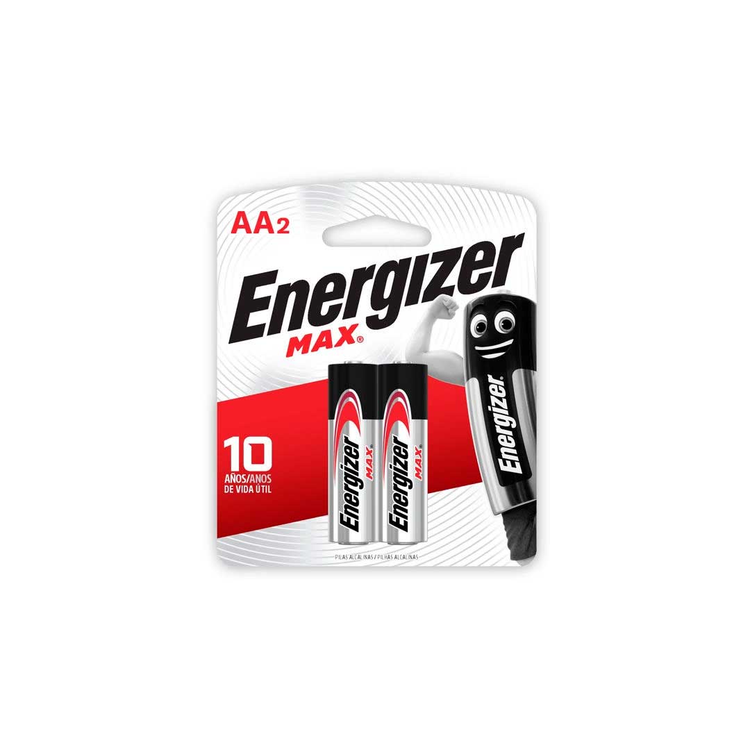 PILAS ENERGIZER MAX AA PACK X2 TE91BP2