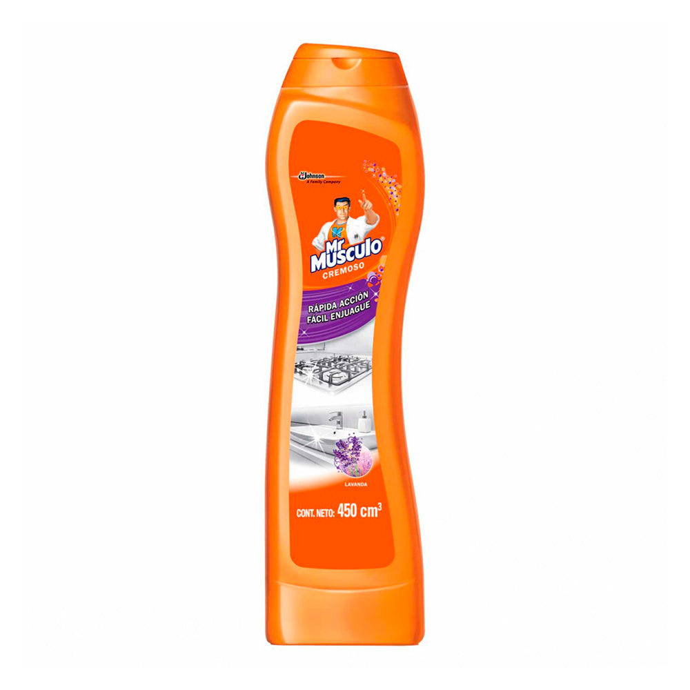 LIMPIADOR MR MUSCULO CREMA LAVANDA 450CC