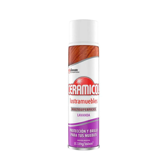 LUSTRAMUEBLES EN AEROSOL CERAMICOL LAVANDA 360 ML