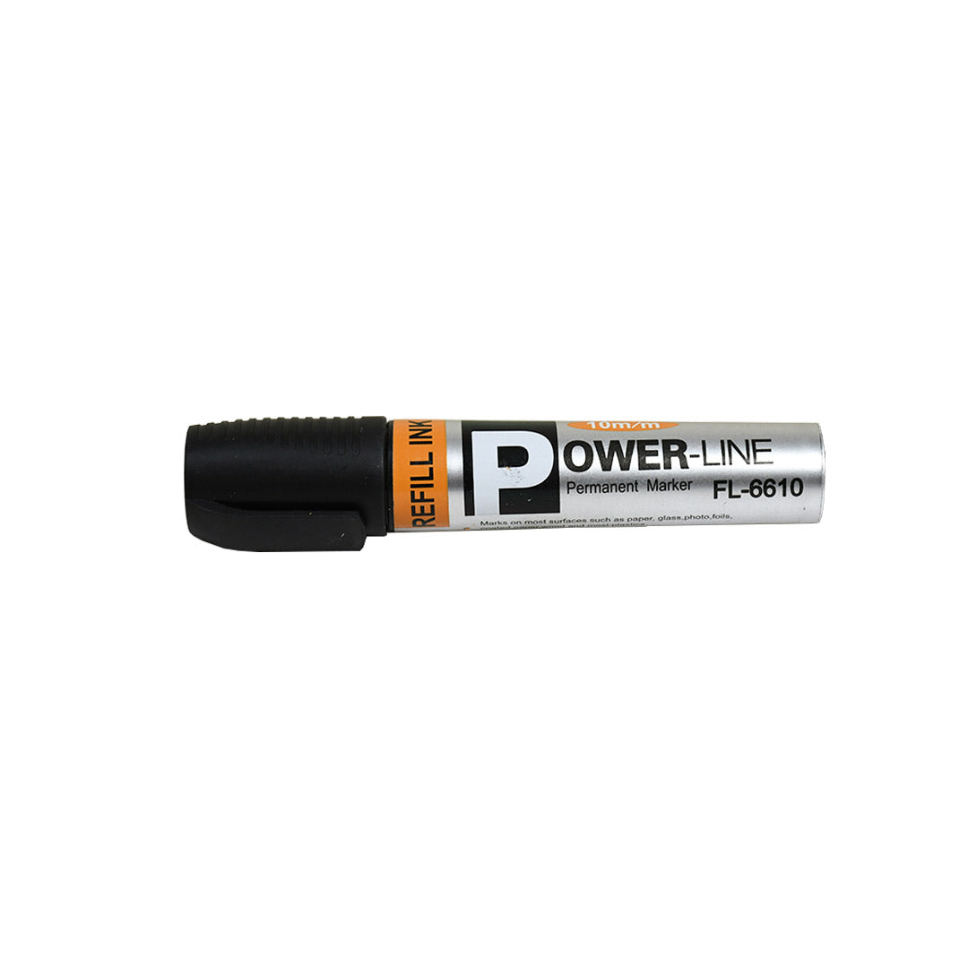 MARCADOR PERMANENTE RECARGABLE NEGRO LH-4455