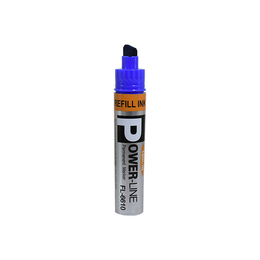 MARCADOR PERMANENTE RECARGABLE AZUL LH-4456