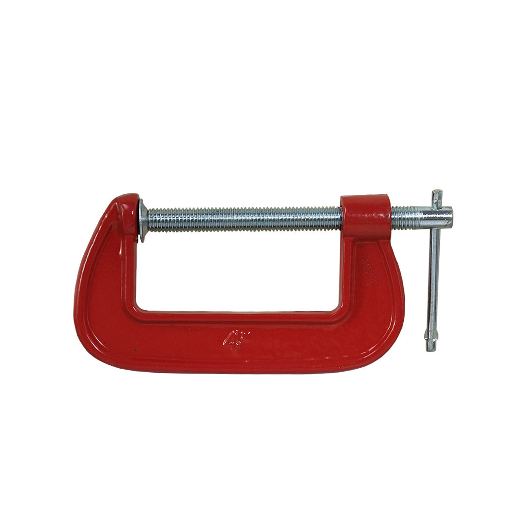 PRENSA TIPO G 4″ ROJA LH-5018