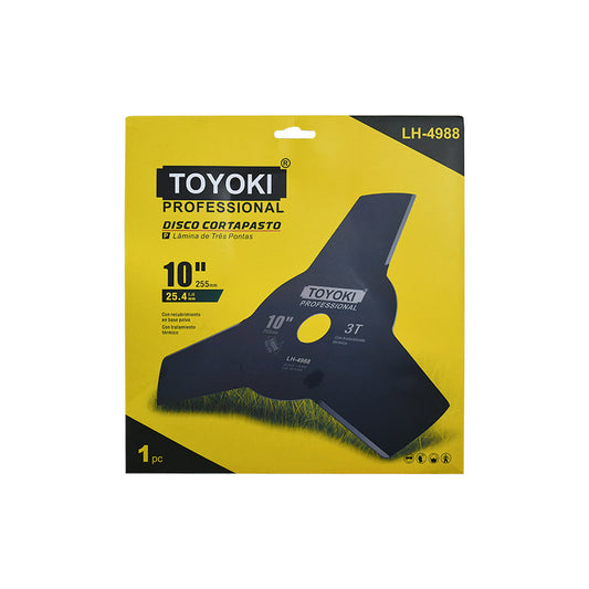 DISCO 3 PUNTAS 10″ P/DESMALEZADORA TOYOKI LH-4988