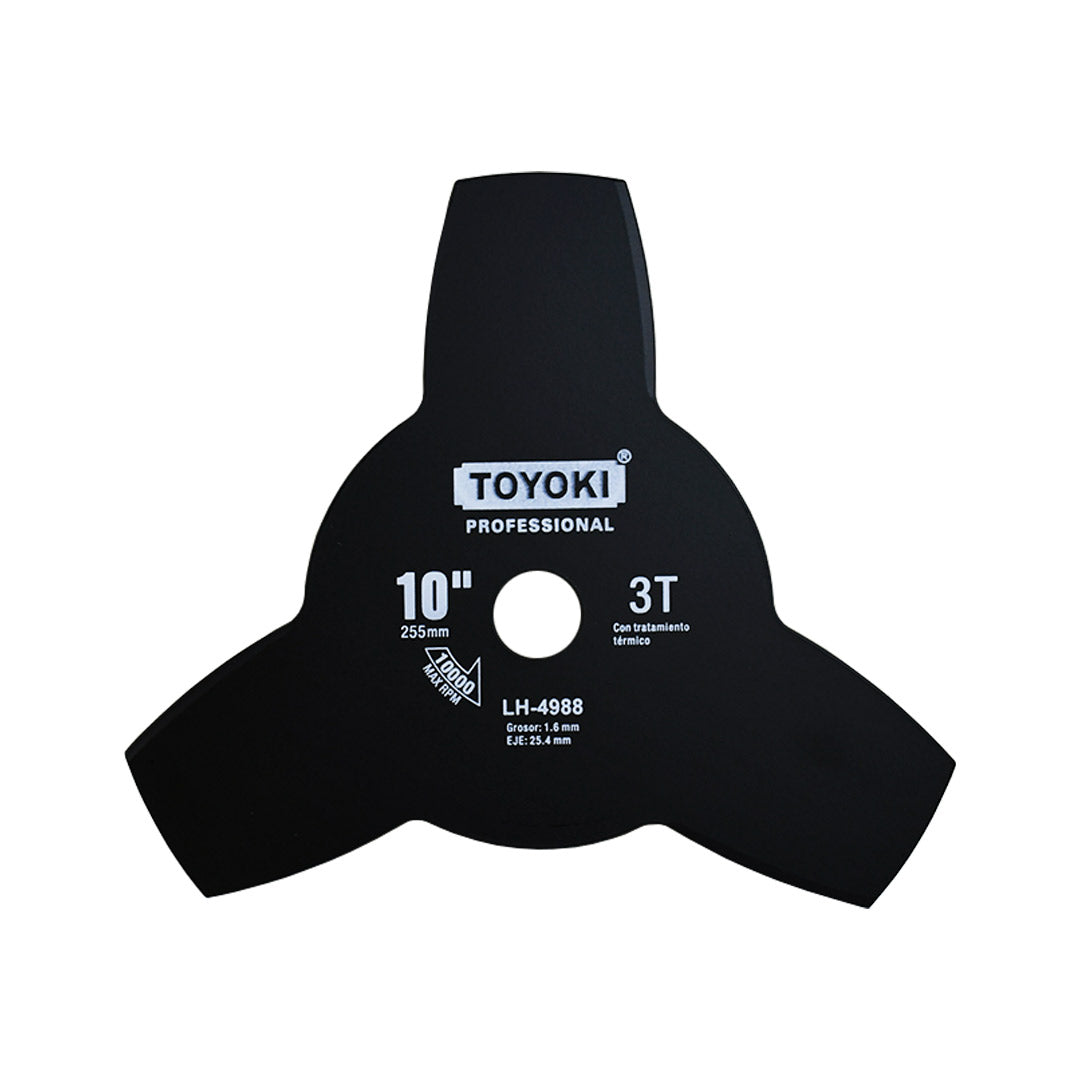 DISCO 3 PUNTAS 10″ P/DESMALEZADORA TOYOKI LH-4988
