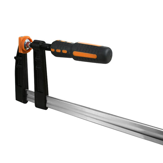 PRENSA TIPO F 100X800MM MANGO NEGRO/NARANJA LH5014