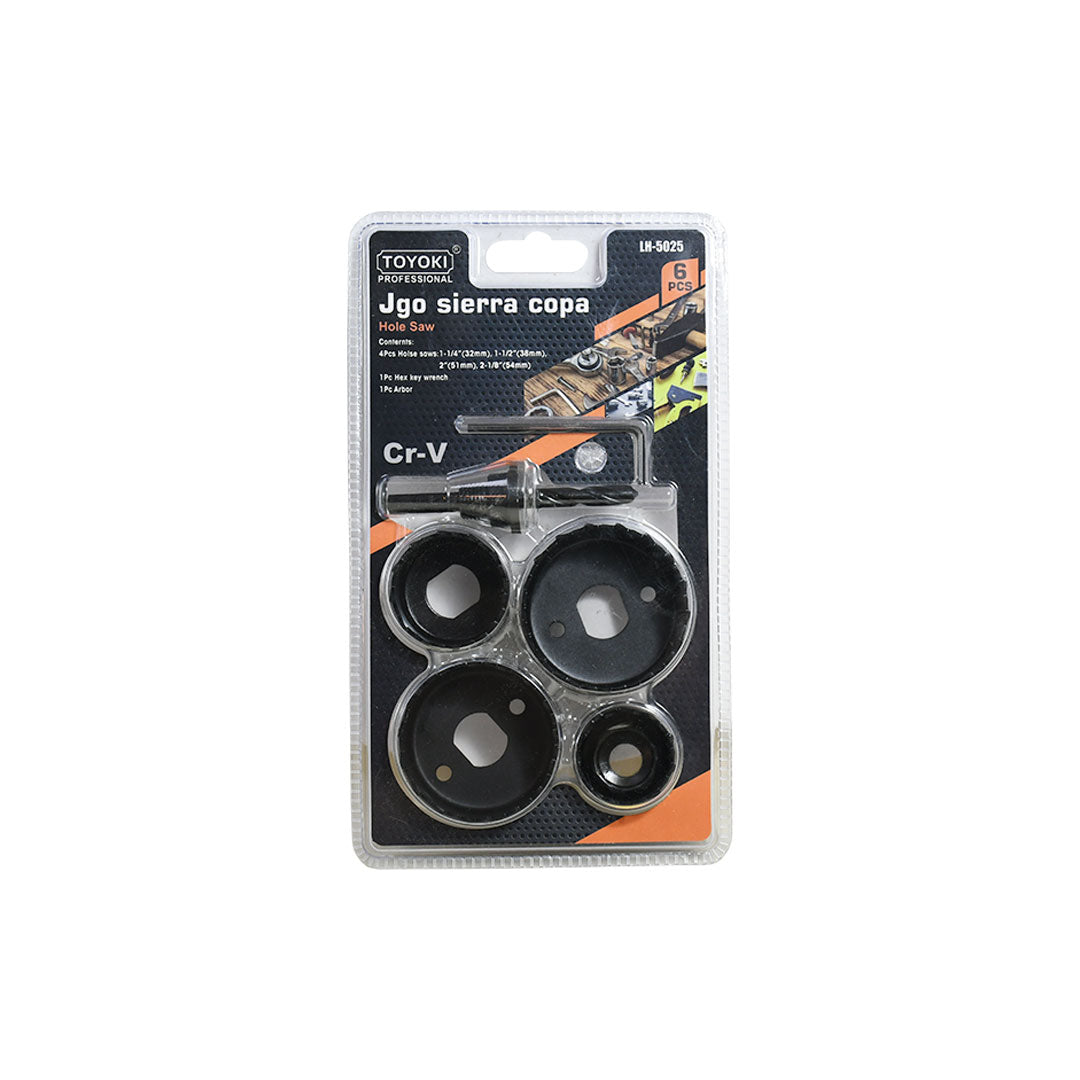 SIERRA COPA P/MADERA 6PZ 32-54MM LH-5025