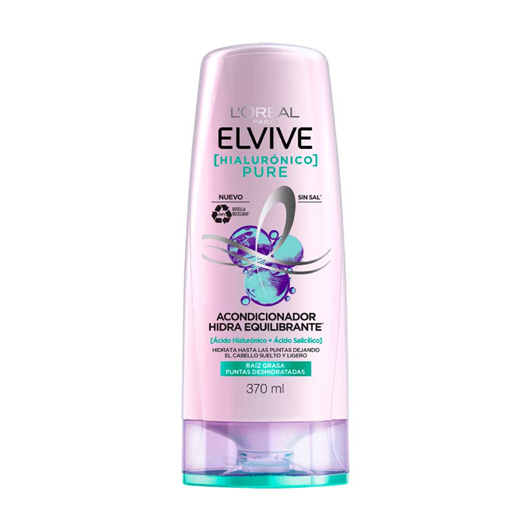 ACONDICIONADOR ELVIVE HIALURONICO PURE 370ML