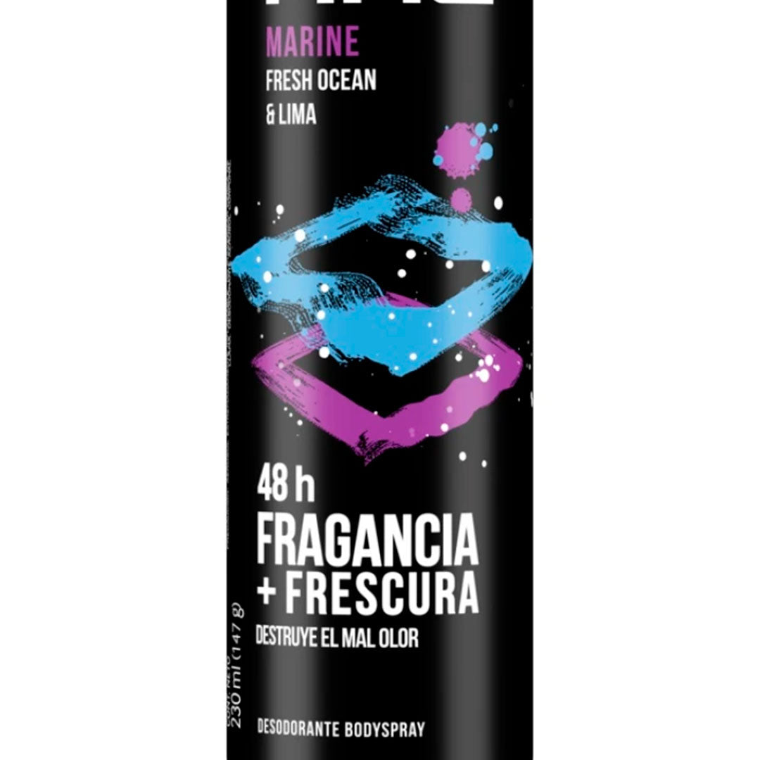 DESODORANTE AXE BIG SIZE MARINE AERO 230ML 36928