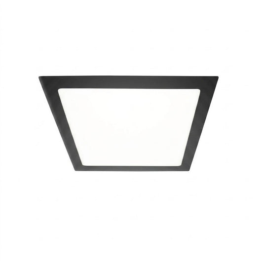 PLAFON LED CUADRADO BORDENEGRO12WLUZFRIA LH4404