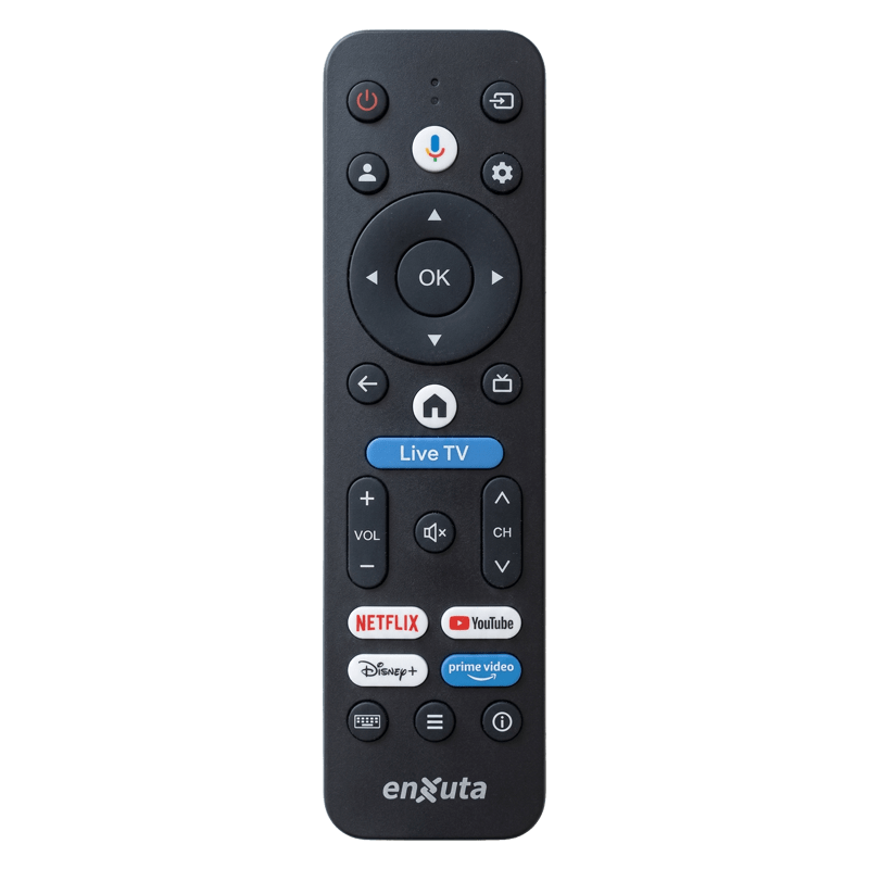 Smart TV QLED Smart TV 50” 4K – Enxuta – LEDENX1250SDF4KW