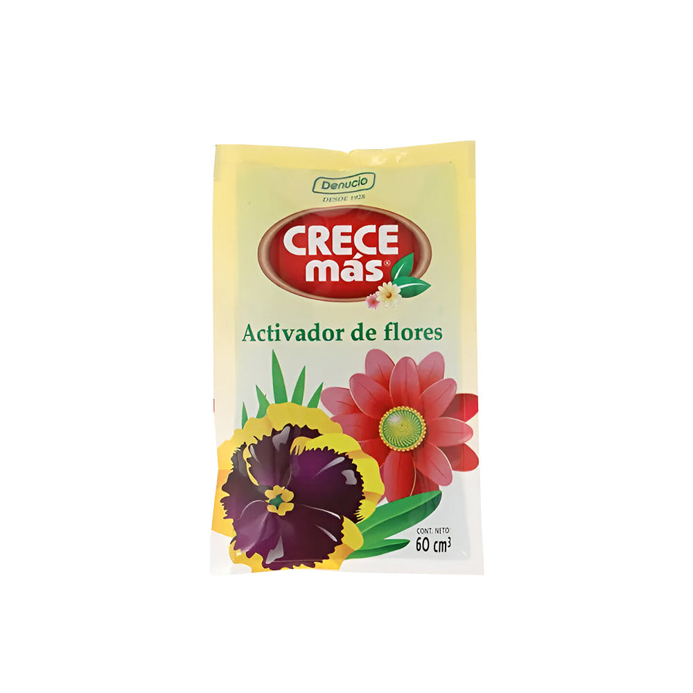 ACTIVADOR DE FLORES – SACHET 60CC CRECE MAS 3118