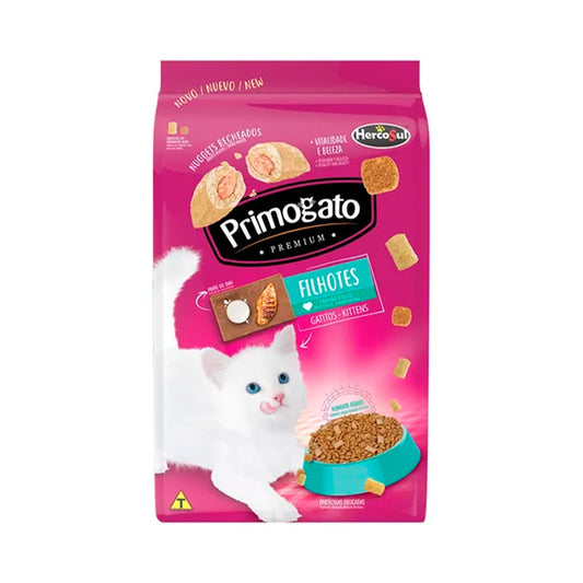 PRIMOGATO PREMIUM FILHOTES 1/2 KG POLLO Y LECHE