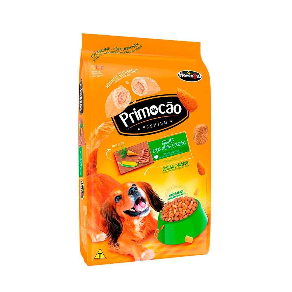 PRIMOCAO PREMIUM RAZAS MED Y GDES 1 KG CARNE Y VEG