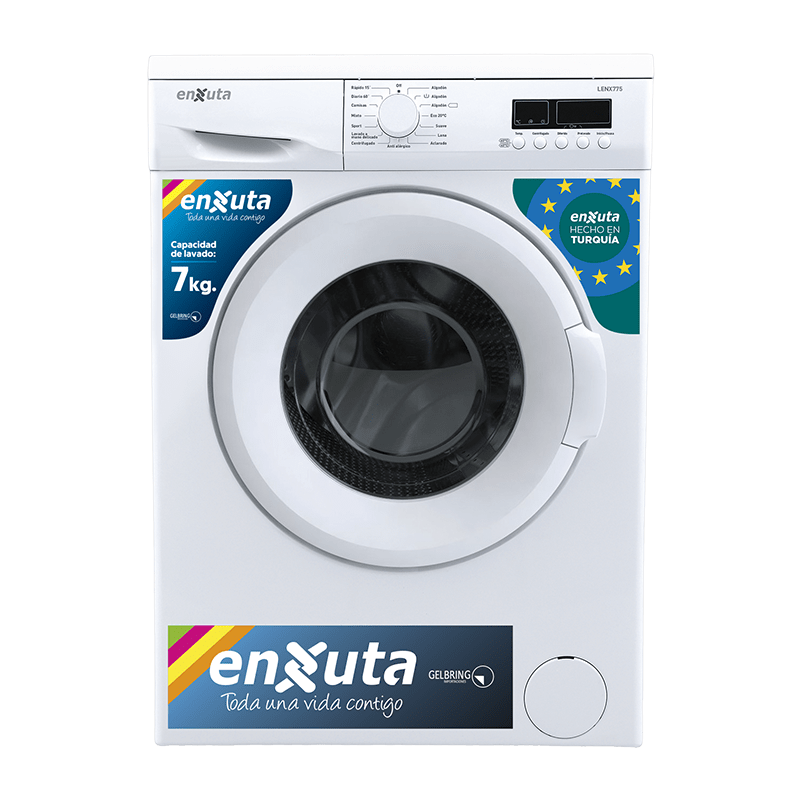 Lavarropas Carga frontal – LENX775 – Enxuta