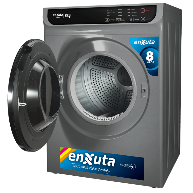 Secarropas – Carga Frontal – SENX080S – Enxuta