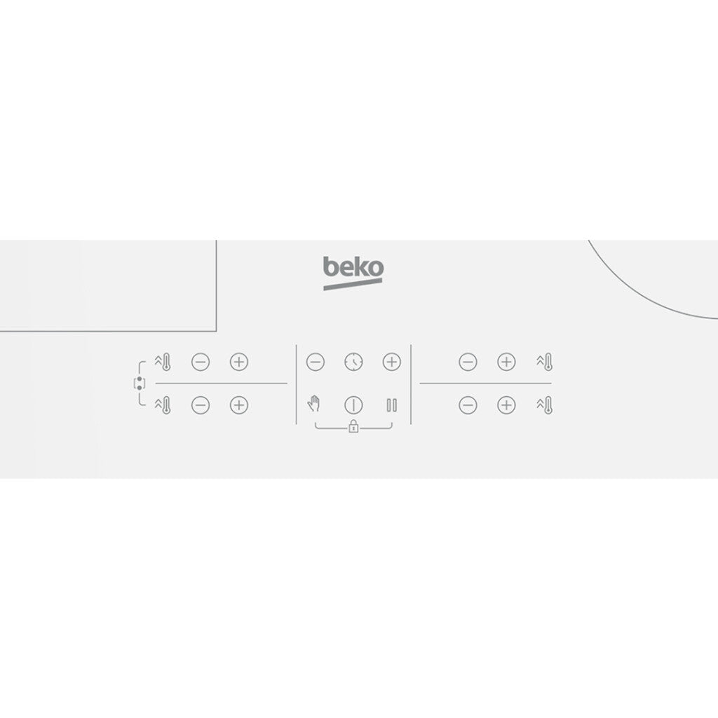 Anafe de inducción blanco 60cm 4 zonas Beko HII 64200 FMTW