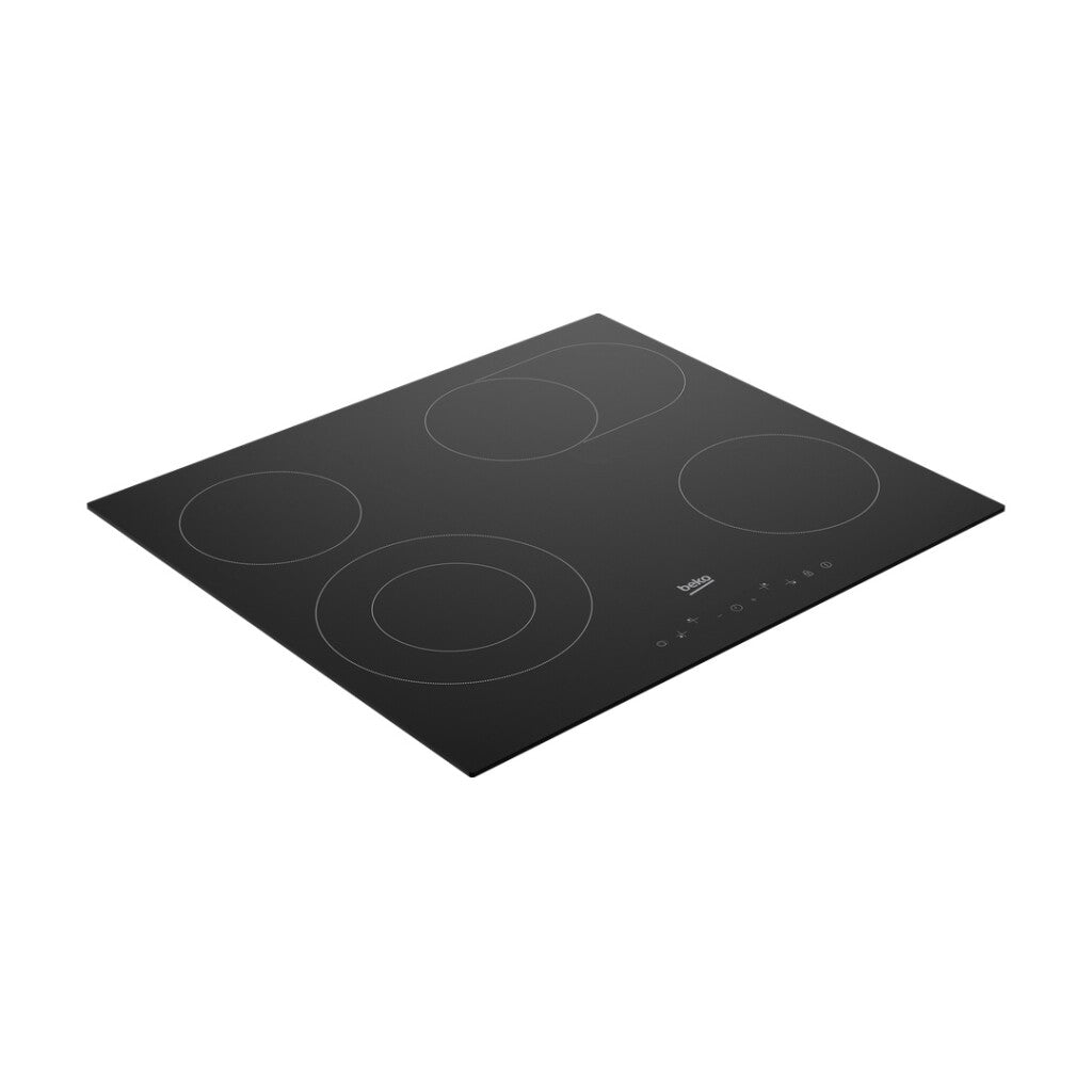 Anafe vitrocerámico 60cm 4 zonas Beko HIC 64403 T