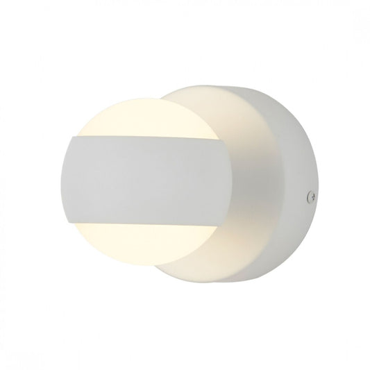 Aplique Led Bidireccional de Pared tipo spot esfera minimalista
