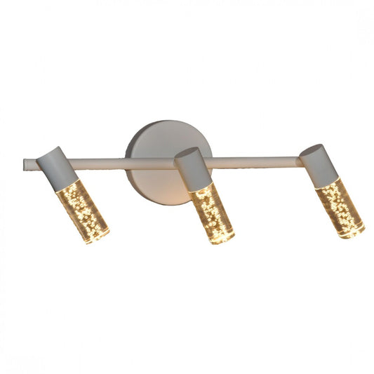 Aplique Led triple cilindro efecto agua 18W