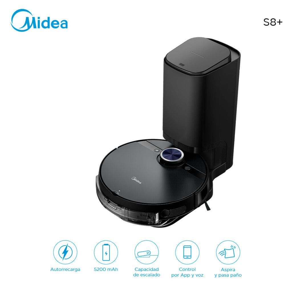 Aspiradora y trapeadora robot Midea S8+