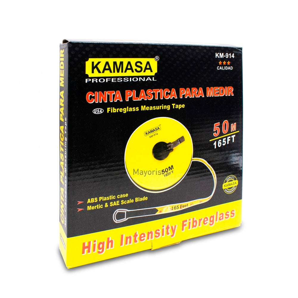 CINTA AGRIMENSOR 50 METROS KAMASA KM-914