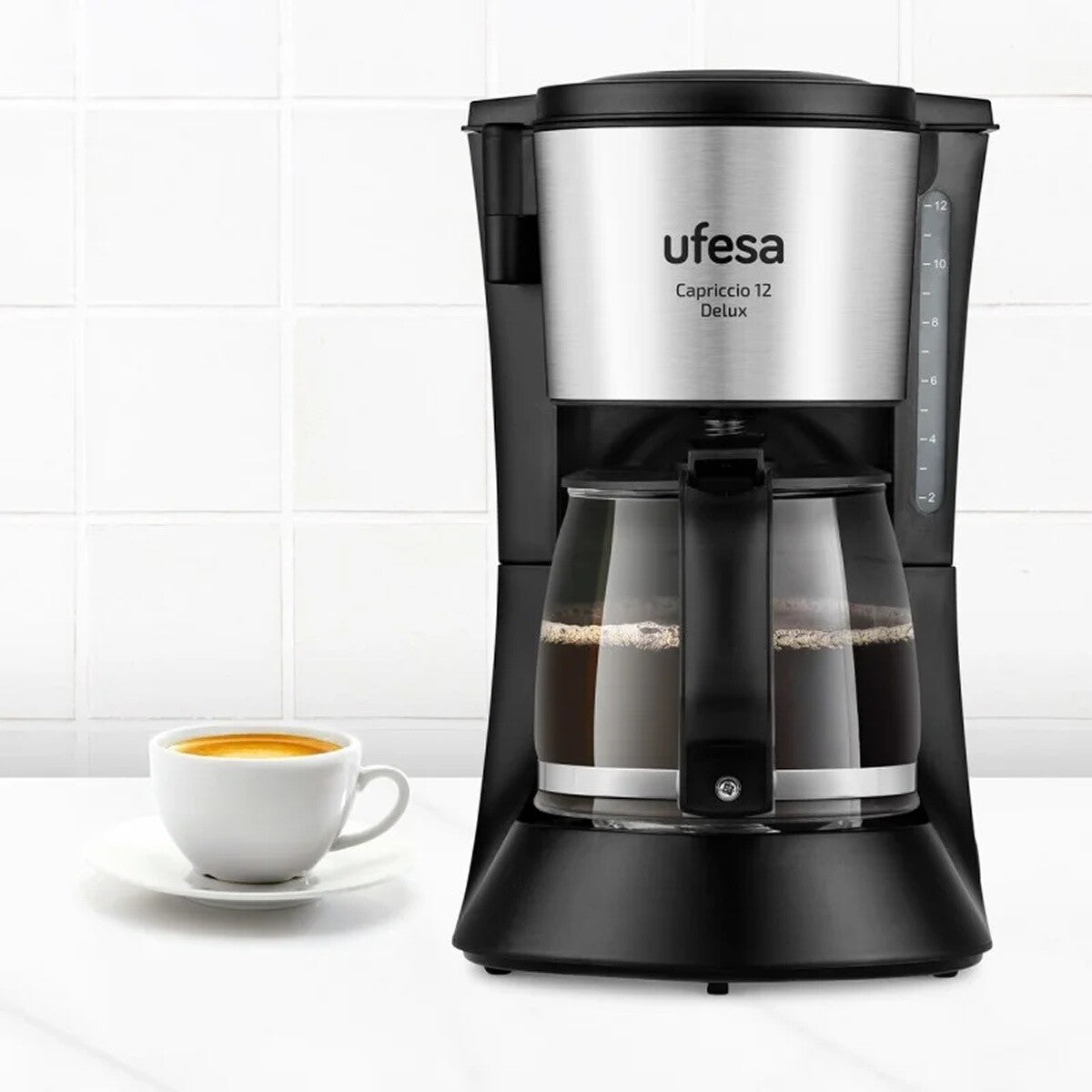 Cafetera de goteo Ufesa CG7125 Capriccio 12 Delux