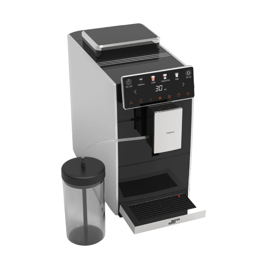 cafetera espresso cappuccino automática con molinillo