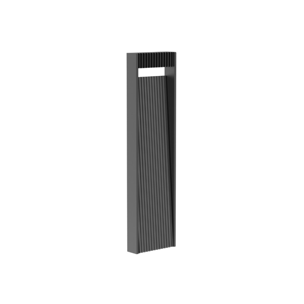 Caminero poste led de jardín diseño moderno 60 cm 13W