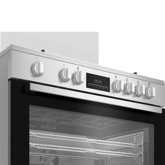 Cocina combinada 111L con grill 90cm Beko BGM 11226 EX